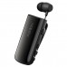 Bluetooth Hands Free Noozy Roller BH16 Glossy V5.2 με Δόνηση IPX7 Μαύρο
